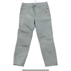 Talbots Flawless Women’s Sz 2P Jeans High Waist Jegging Crop Stretch Light Blue